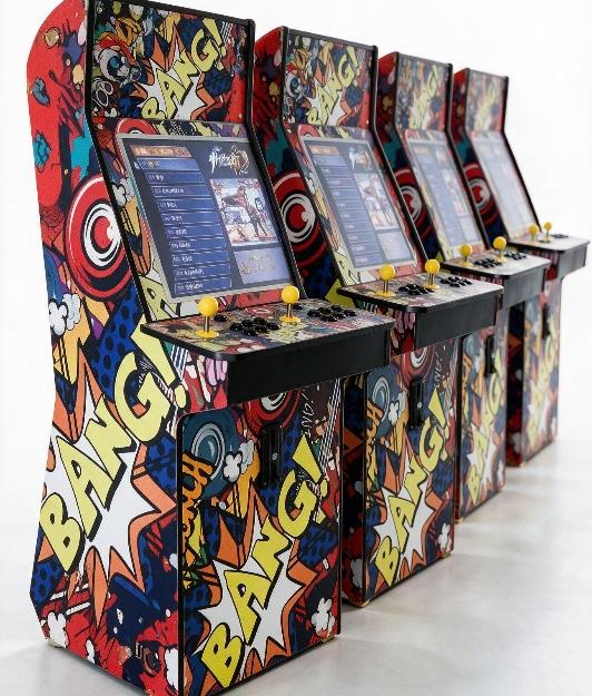 17'' Arcade Game (Wooden Cabinet) (VTRA013)