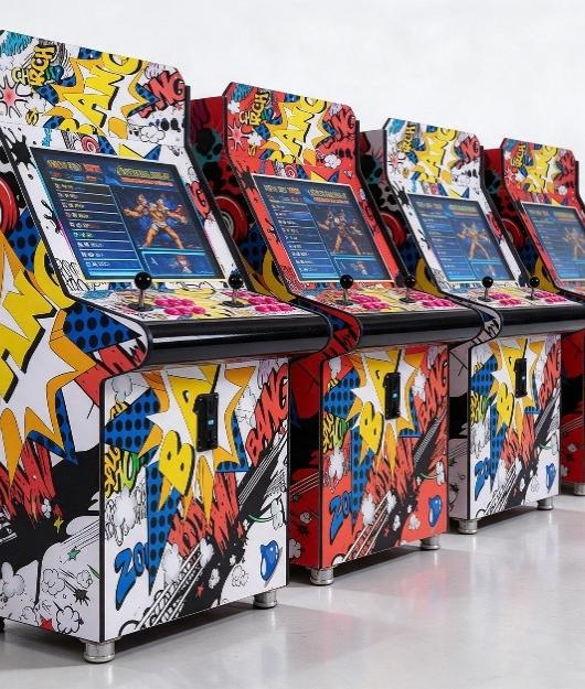 19'' Arcade Game (Wooden Cabinet) (VTRA014)